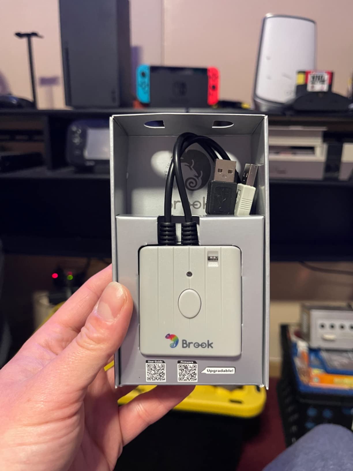 Brook Wingman SNES Converter - Retro Gaming Controllers Converter For XB Series X/S, One, 360/PS5/PS3/PS4 and NS Pro controllers on NES, SNES, New FC, and SFC retro gaming consoles customer photo 2