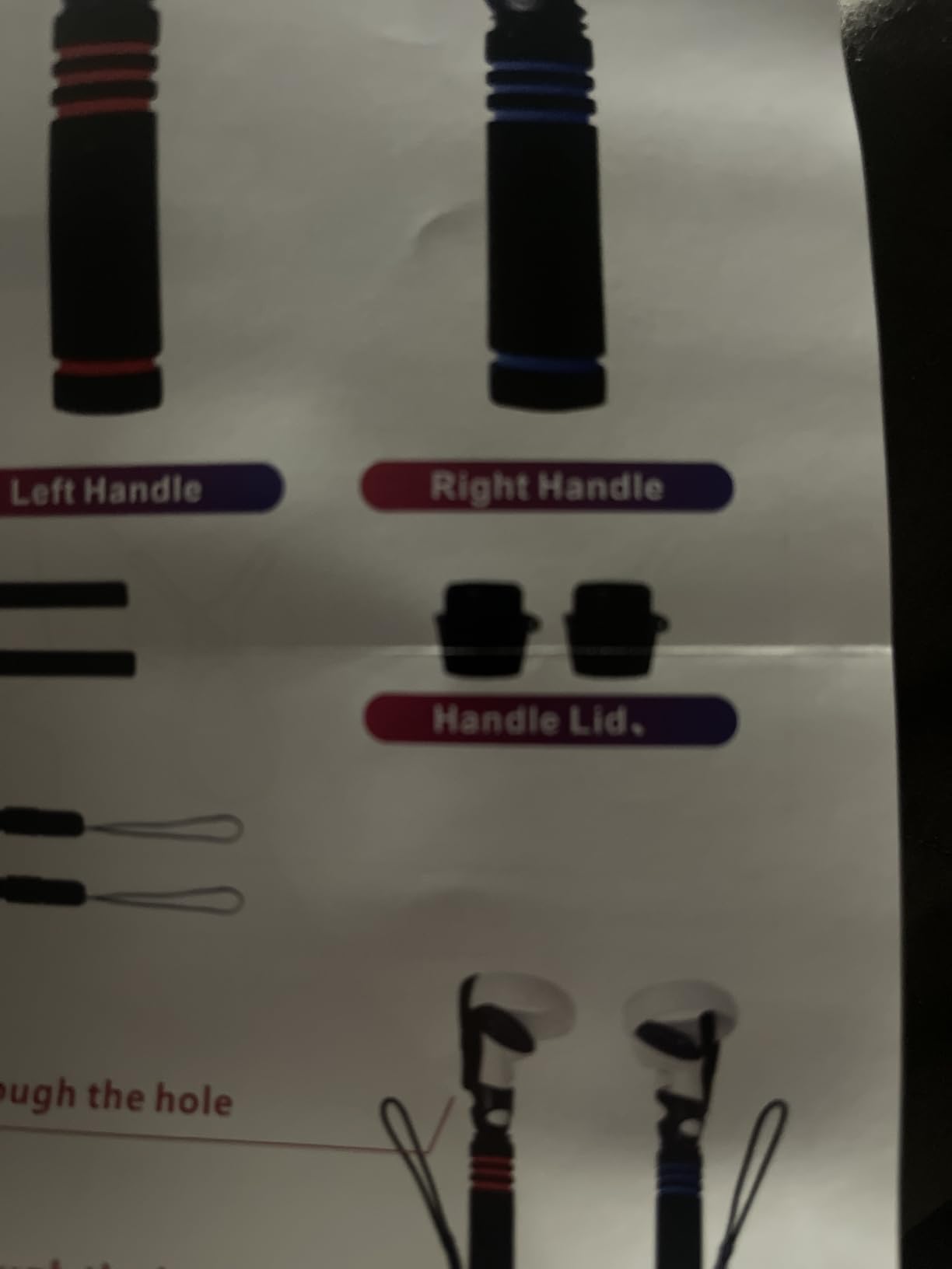 VR Game Handle Attachments for Oculus/Meta Quest 2 Handles,2 in 1 Upgraded Multipurpose VR Dual/Long Stick Handle Extension Grips for Quest 2 Controllers Playing BeatSaber Games customer photo 1