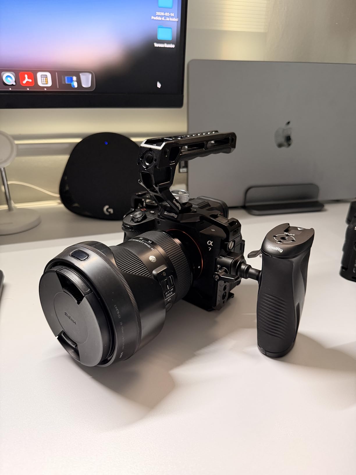 SmallRig HawkLock Quick Release Full Cage for Sony Alpha 7R V/Alpha 7 IV/Alpha 7S III/Alpha 1 / Alpha 7R IV/Alpha 7 V, Built-in Quick Release Plate for Arca, Cold Shoes (Upgraded Version) customer photo 2