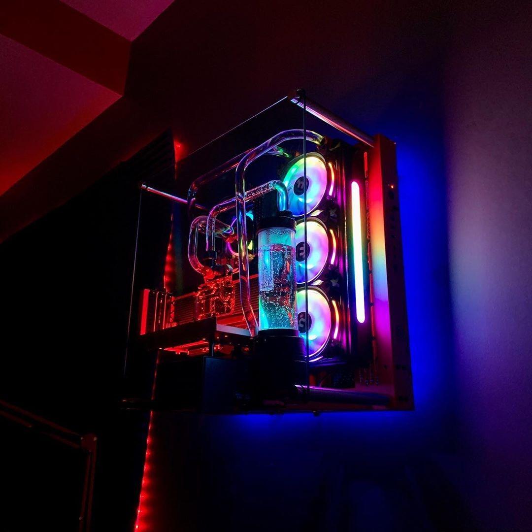 Thermaltake Pacific Tough C360 DDC Hard Tube Liquid Cooling KIT/Tough Fan/ W7 Non-RGB Water Block / PR22-DDC Pump & Reservoir Combo for a Non-RGB Build, CL-W306-CU12BL-A,Black customer photo 1
