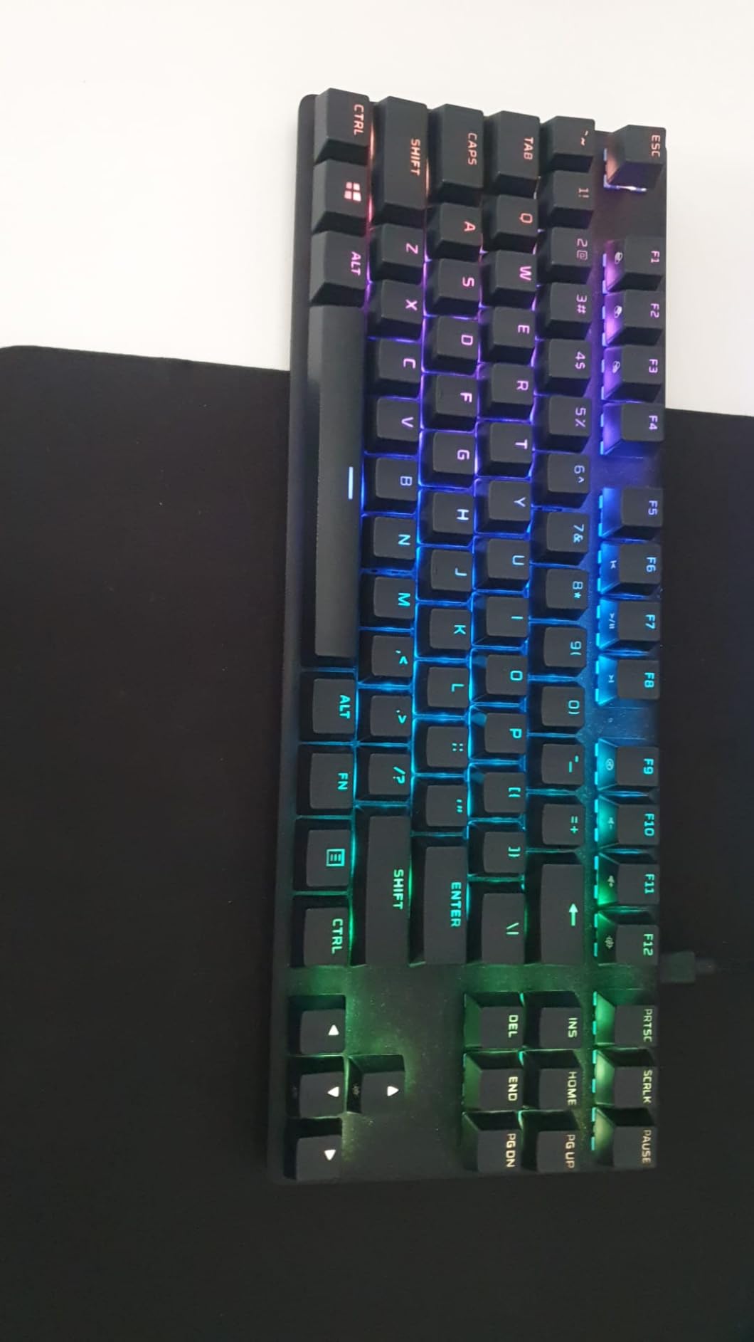 HyperX Alloy Origins 65 - Mechanical Gaming Keyboard - Compact 65% Form Factor - Linear Red Switch - Double Shot PBT Keycaps - RGB LED Backlit customer photo 1