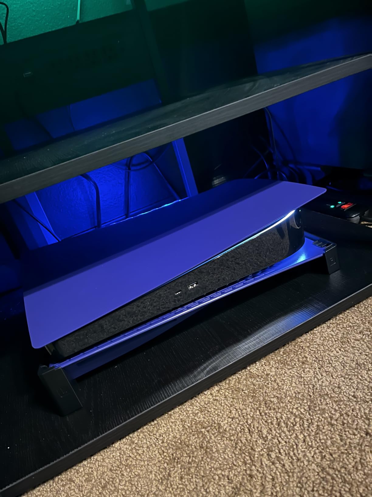 Disc Edition Face Plates Cover Skins Shell Panels for PS5 (Starlight Blue) customer photo 1