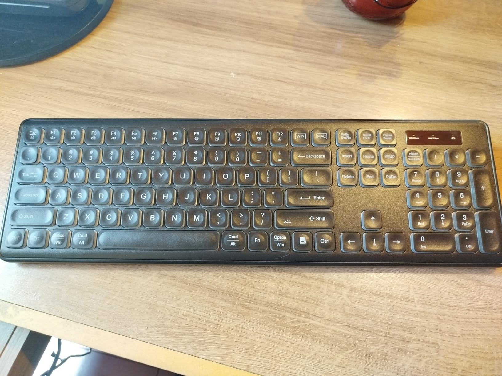Wireless Keyboard and Mouse Combo, RGB Backlit, Rechargeable & Light Up Letters, Full-Size, Soft Typing, Sleep Mode, 2.4GHz Quiet Keyboard Set for Mac, Windows, Laptop, PC, Trueque KM42Pro (Black) customer photo 2