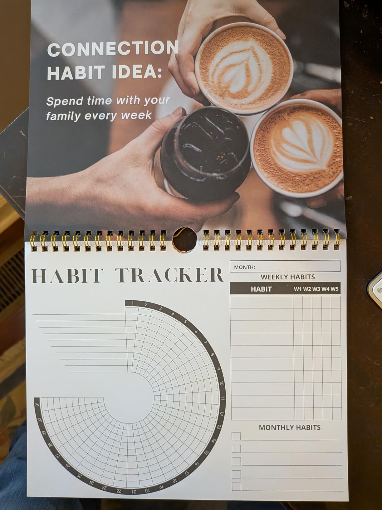 Lamare 2026 Habit Tracker Calendar - Premium Daily Habit Tracker Journal and Goal Board, Workout Motivation and Productivity Tool customer photo 1