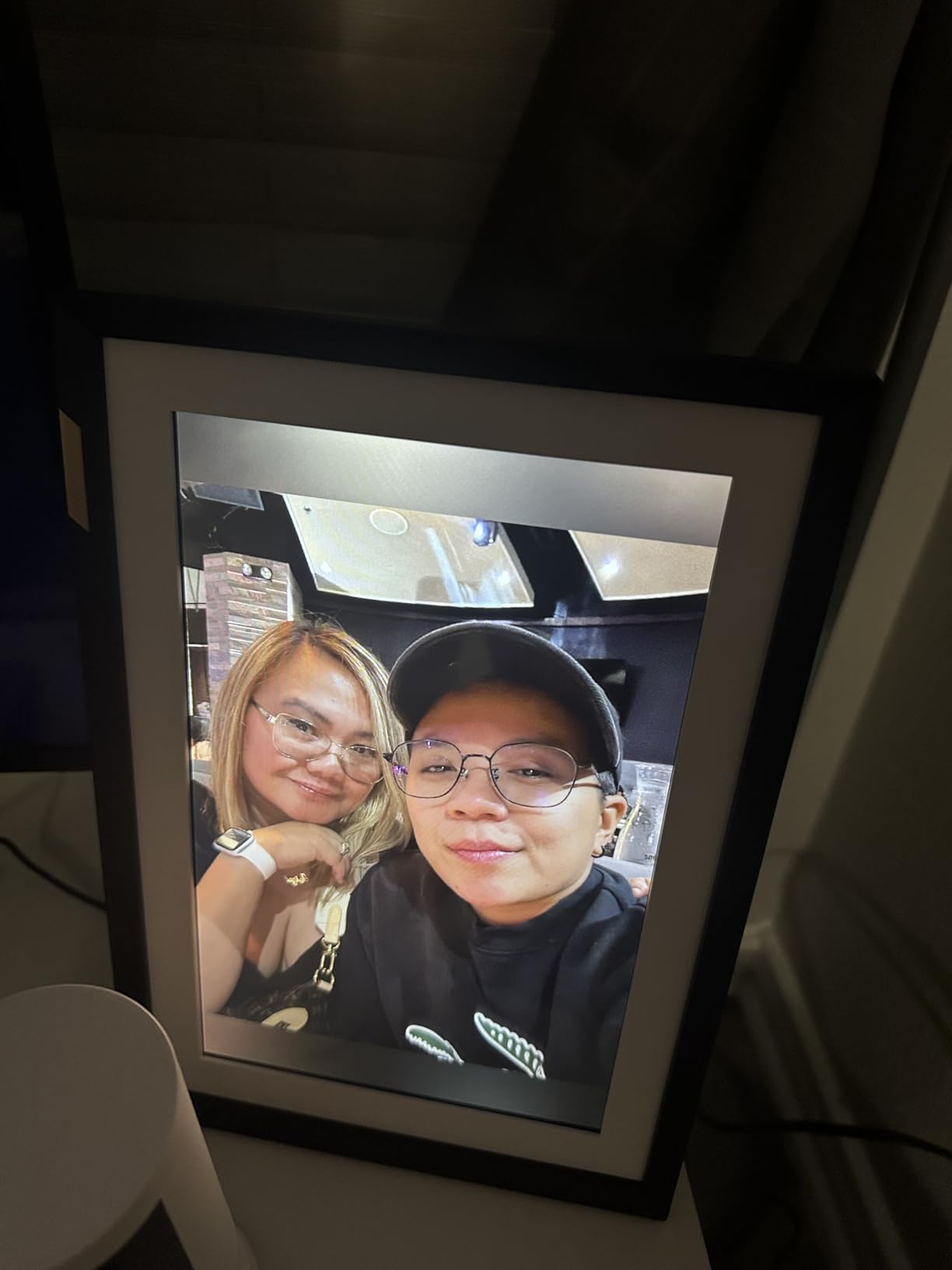 Nixplay AI-Enhanced Digital Picture Frame | Stunning HD Touch Screen Display | Perfect Digital Picture Frame for Gifting | Auto-Rotation Feature, Securely Share Photos/Videos via Email or App | 10.1