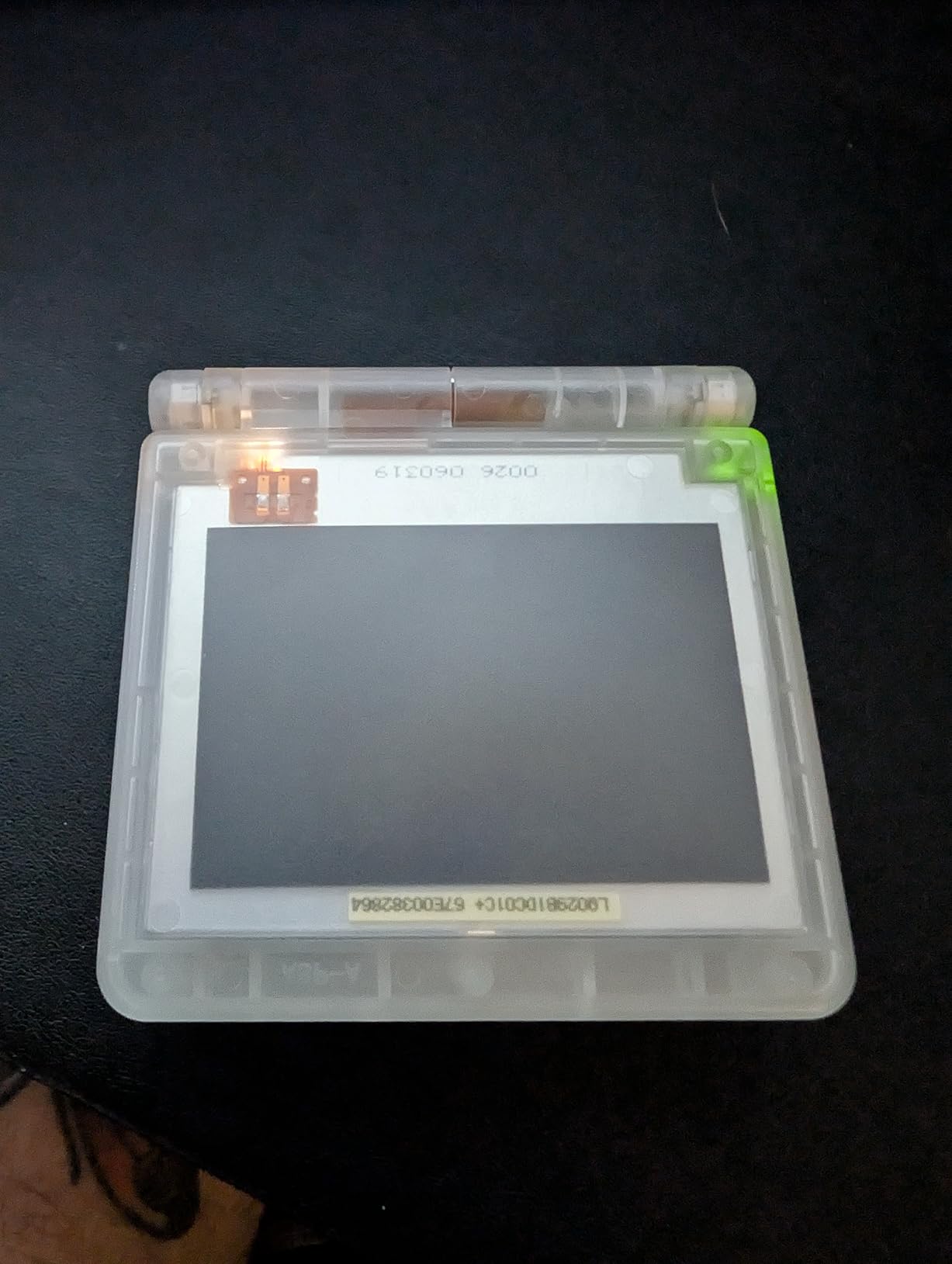 IPS Ready Upgraded eXtremeRate Clear Atomic Purple Custom Replacement Housing Shell for Gameboy Advance SP GBA SP - Compatible with Both IPS & Standard LCD - Console & Screen NOT Included customer photo 1