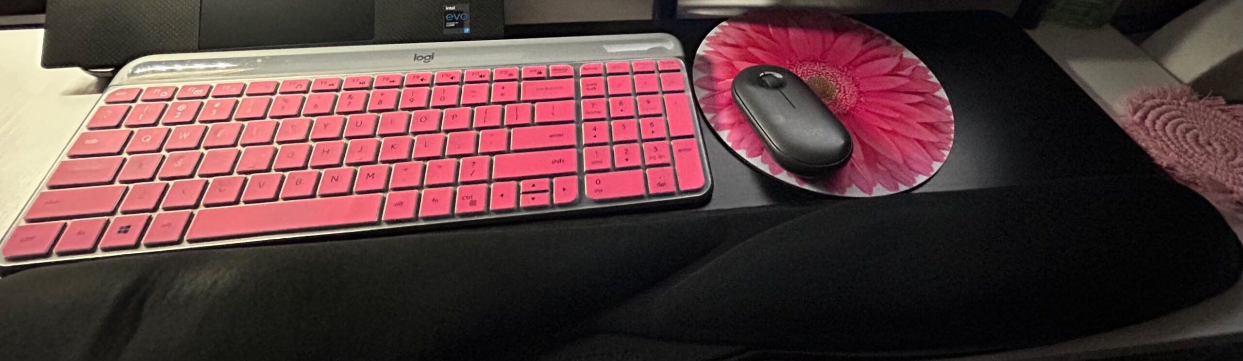 Dust-Proof Silicone Keyboard Skin Cover Compatible for Logitech G915 TKL Tenkeyless Lightspeed Wireless RGB Mechanical Gaming Keyboard, G915 TKL Keyboard Skin Accessories (Clear) customer photo 1