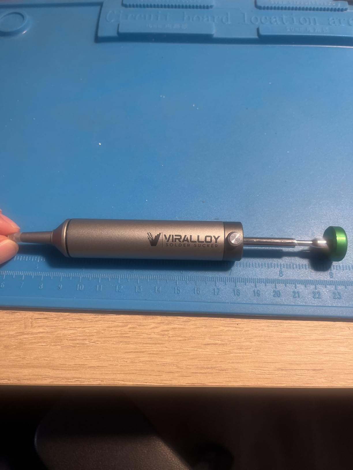 Solder Sucker Tool No Clog Silicone-Tip Manual Desoldering Pump Soldering Accessories for Solder Remover - Unrivaled Suction - No Power Needed - Ultra Low-Maintenance - Best-in-Class Desoldering Gun customer photo 2