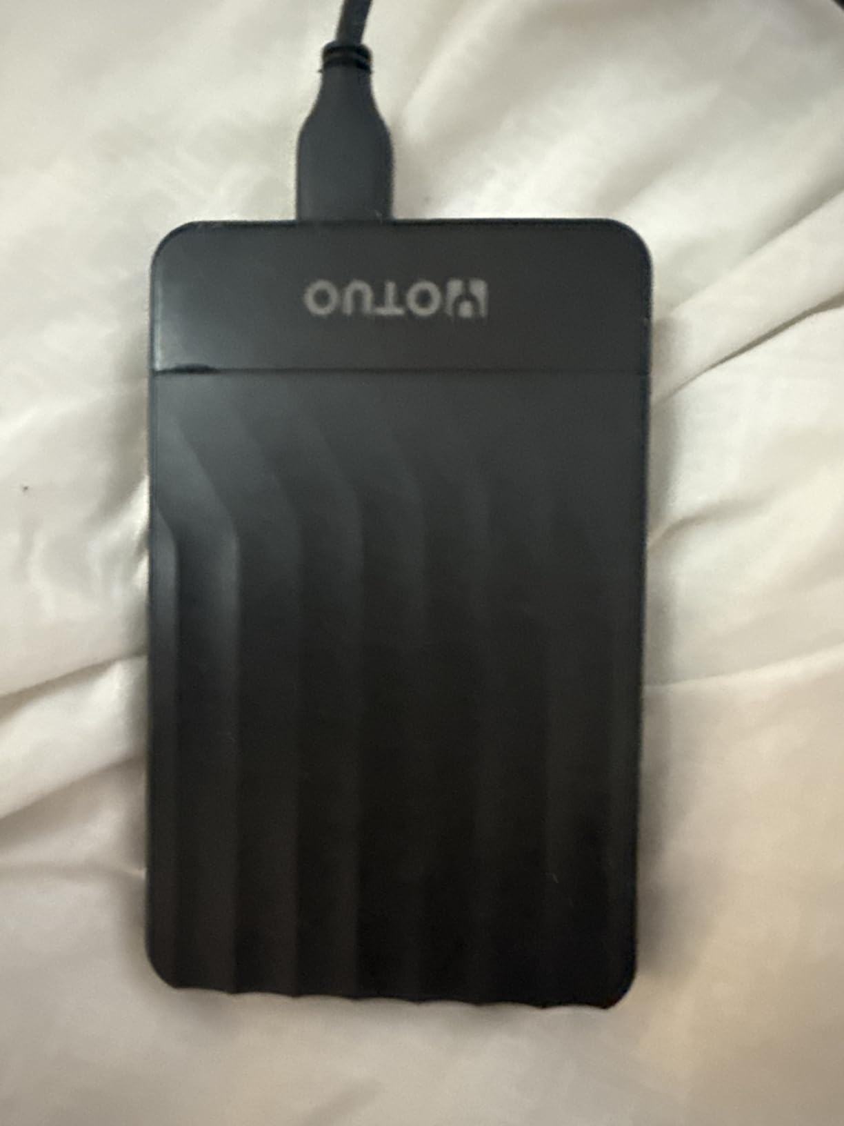Portable External Hard Drive Storage Expansion Mobile HDD USB 3.0 for PC, Mac, Desktop, Laptop, PS4, PS5, Xbox One X/S, Xbox 360, Xbox Series X/S, Office & Game (Black, 500GB) customer photo 2