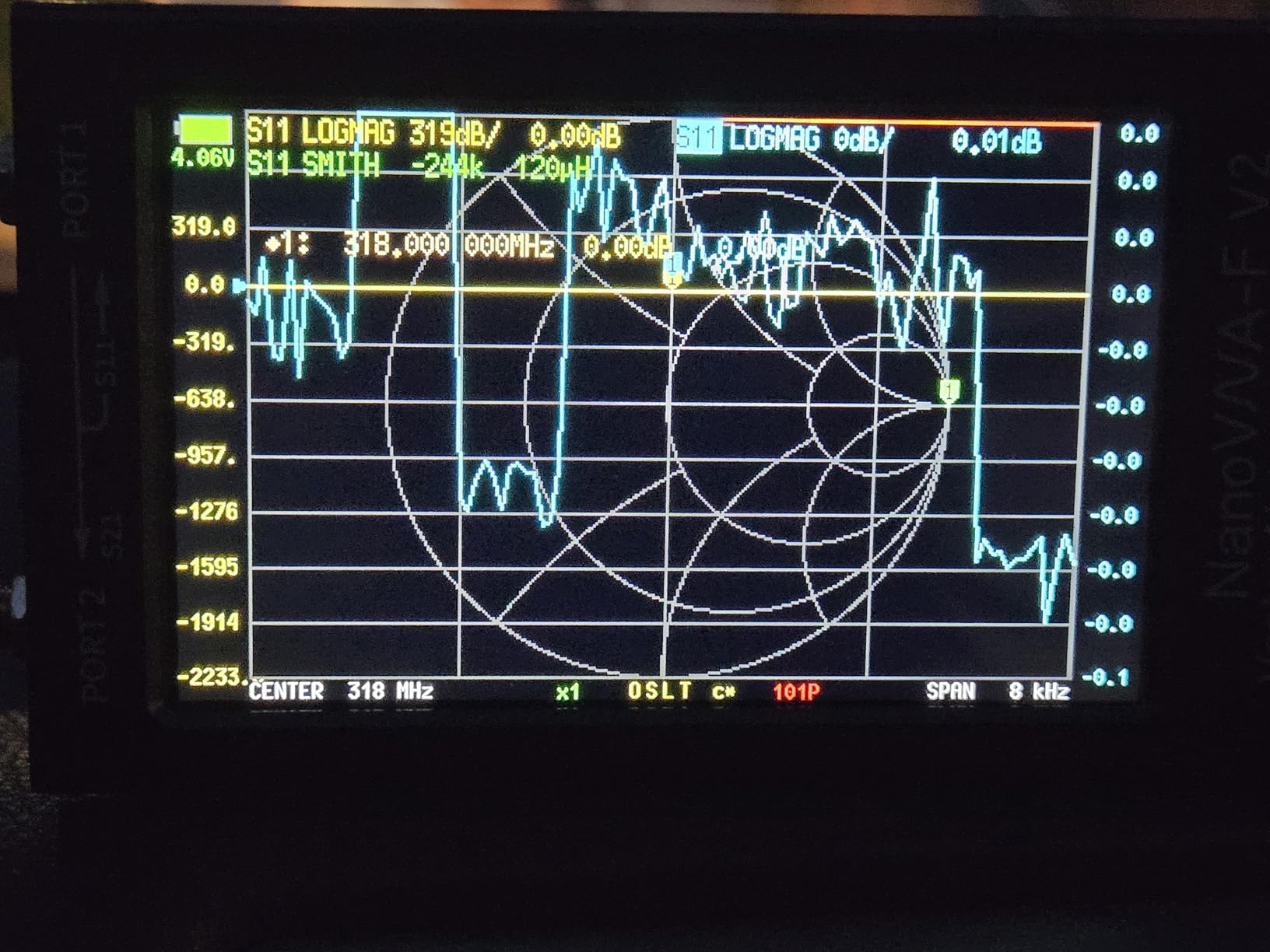 AURSINC Upgraded NanoVNA-F V2 Vector Network Analyzer 50KHz-3GHz HF VHF UHF VNA Antenna Analyzer, 4.3inch Touchscreen, 5000mAh Battery, Measuring S-Parameters, SWR, Phase Delay, Smith Chart customer photo 2
