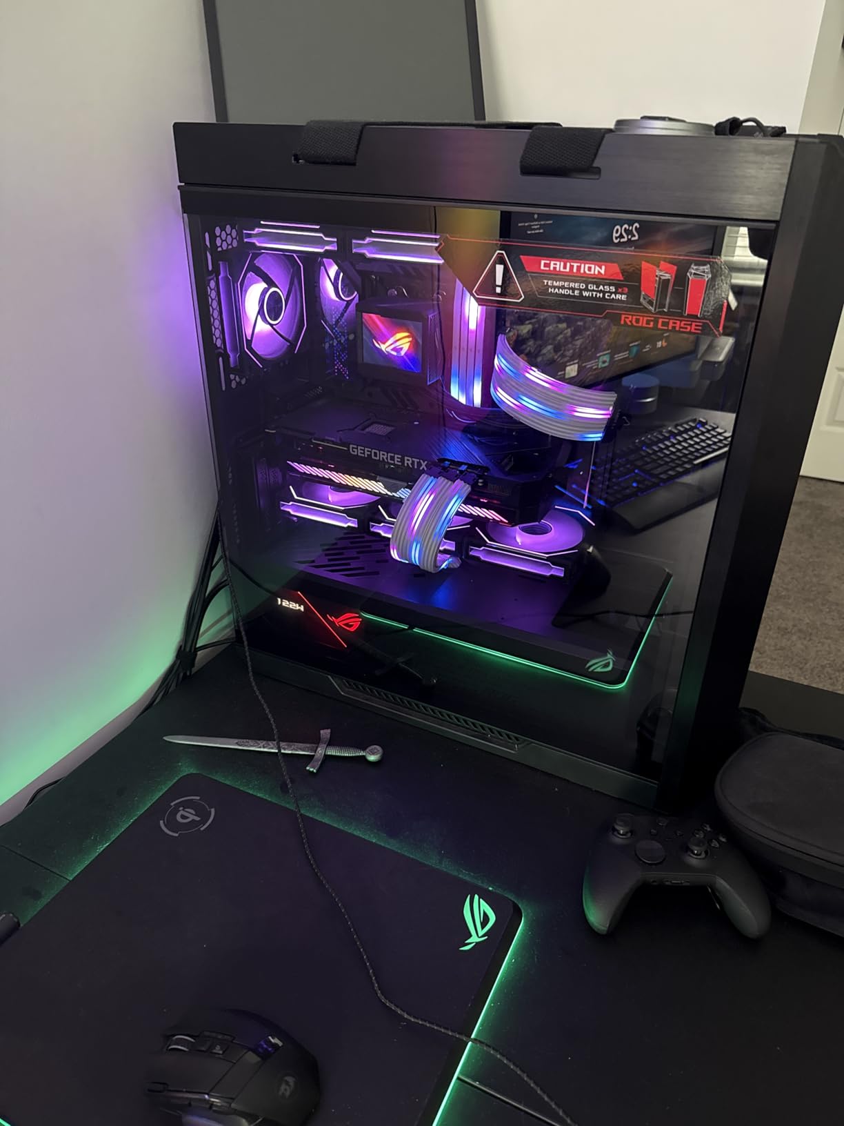 UNI Fan SL-Infinity 120-Single Pack-ARGB Fan-Infinity Mirror-Daisy-Chain Design-Customizable Lighting Effects-One Cable Connection-Without Controller-Black-(UF-SLIN120-1B) customer photo 2