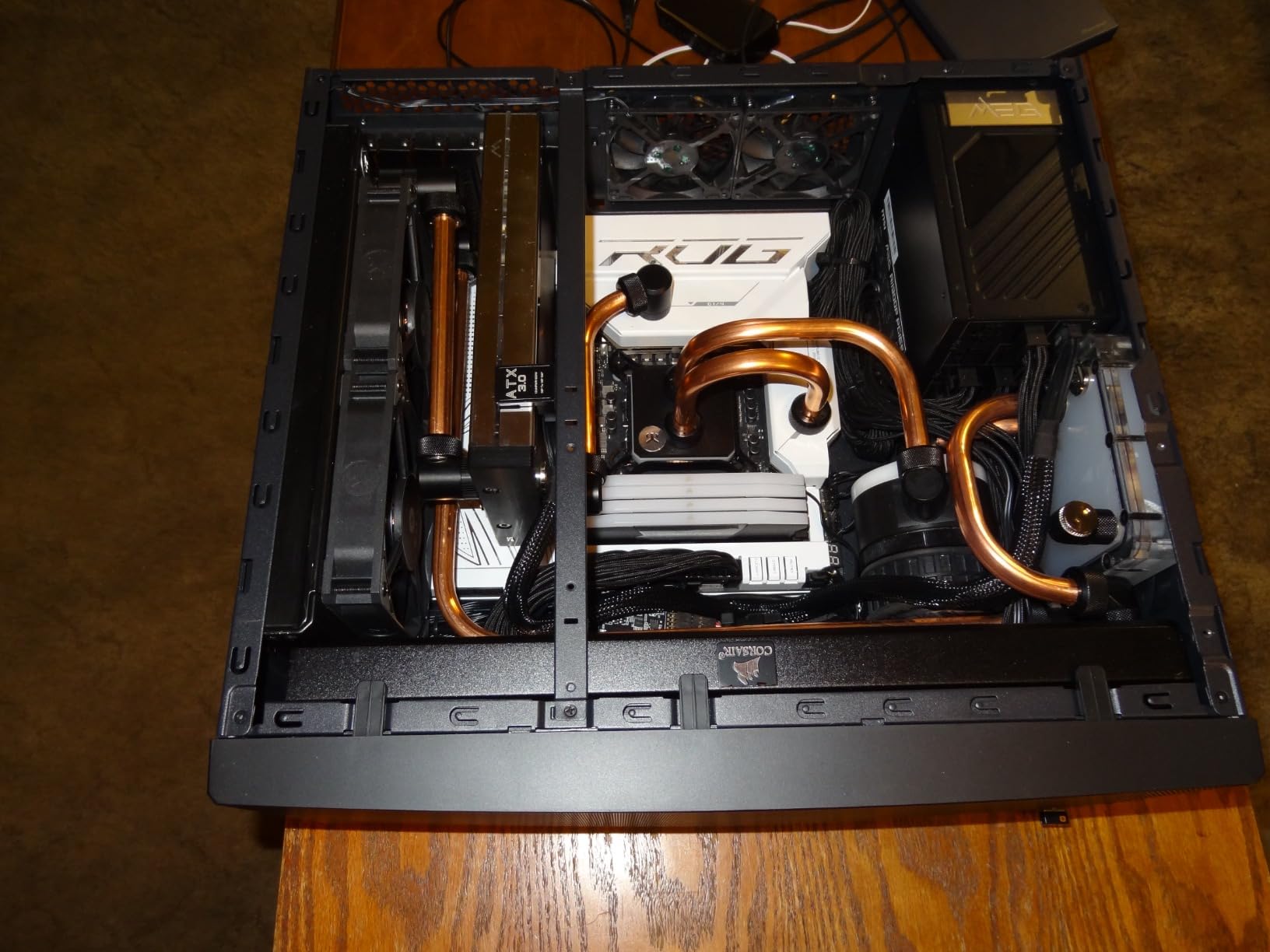 Silverstone Technology Grandia 11 Compact ATX Home Theater PC (HTPC) case with 240mm Radiator Support, SST-GD11B customer photo 2