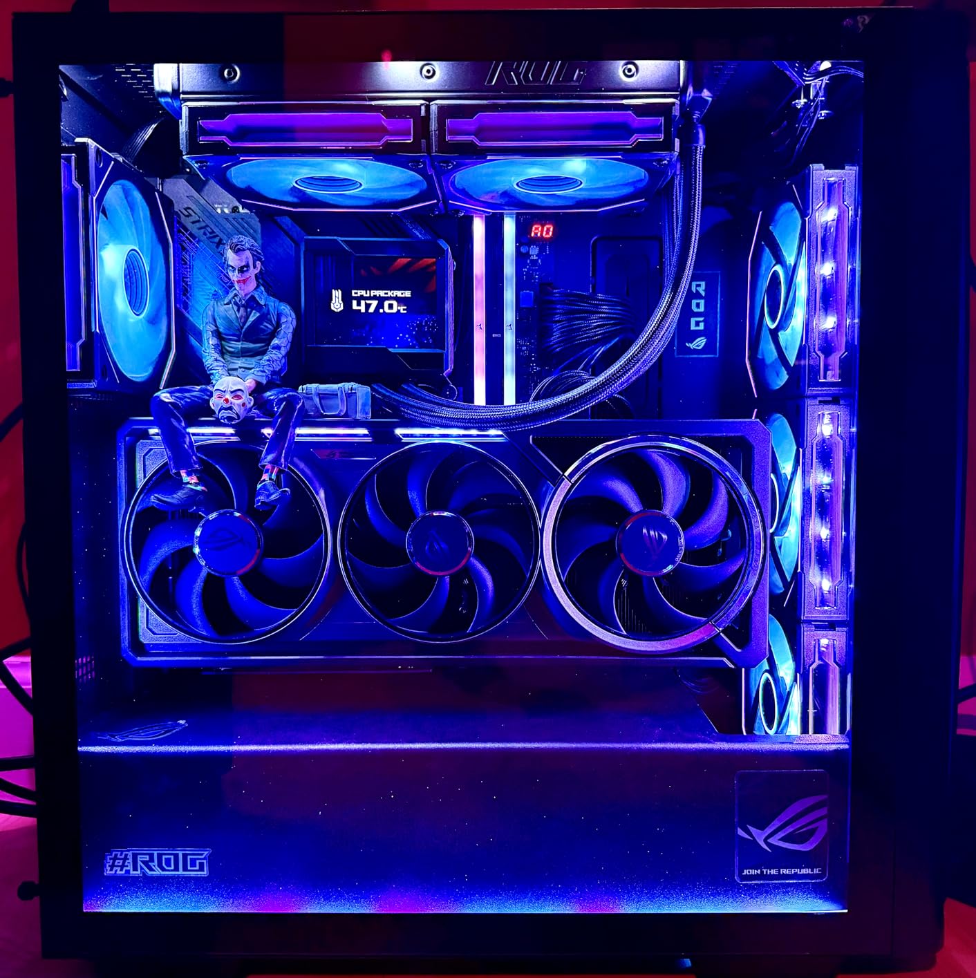 UNI Fan SL-INF 120 RGB Infinity Mirror ARGB 120mm Black Desktop Computer Fan customer photo 1