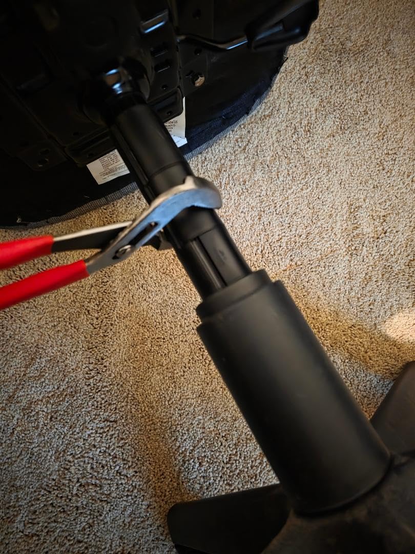 Salbree Office Chair Hero Fix Attaches Clamps to Large Cylinder Piston Stops Your Chairs from Sinking customer photo 2