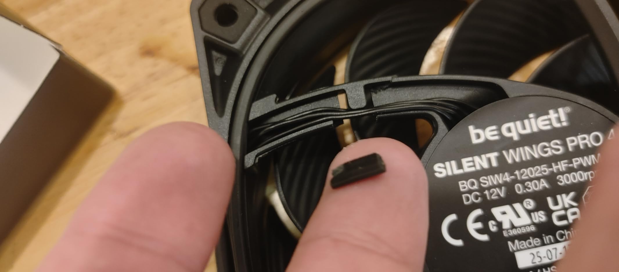 be quiet! Silent Wings Pro 4 120mm PWM 3000 RPM Premium Low Noise Cooling Fan | 4-Pin | BL098 customer photo 2