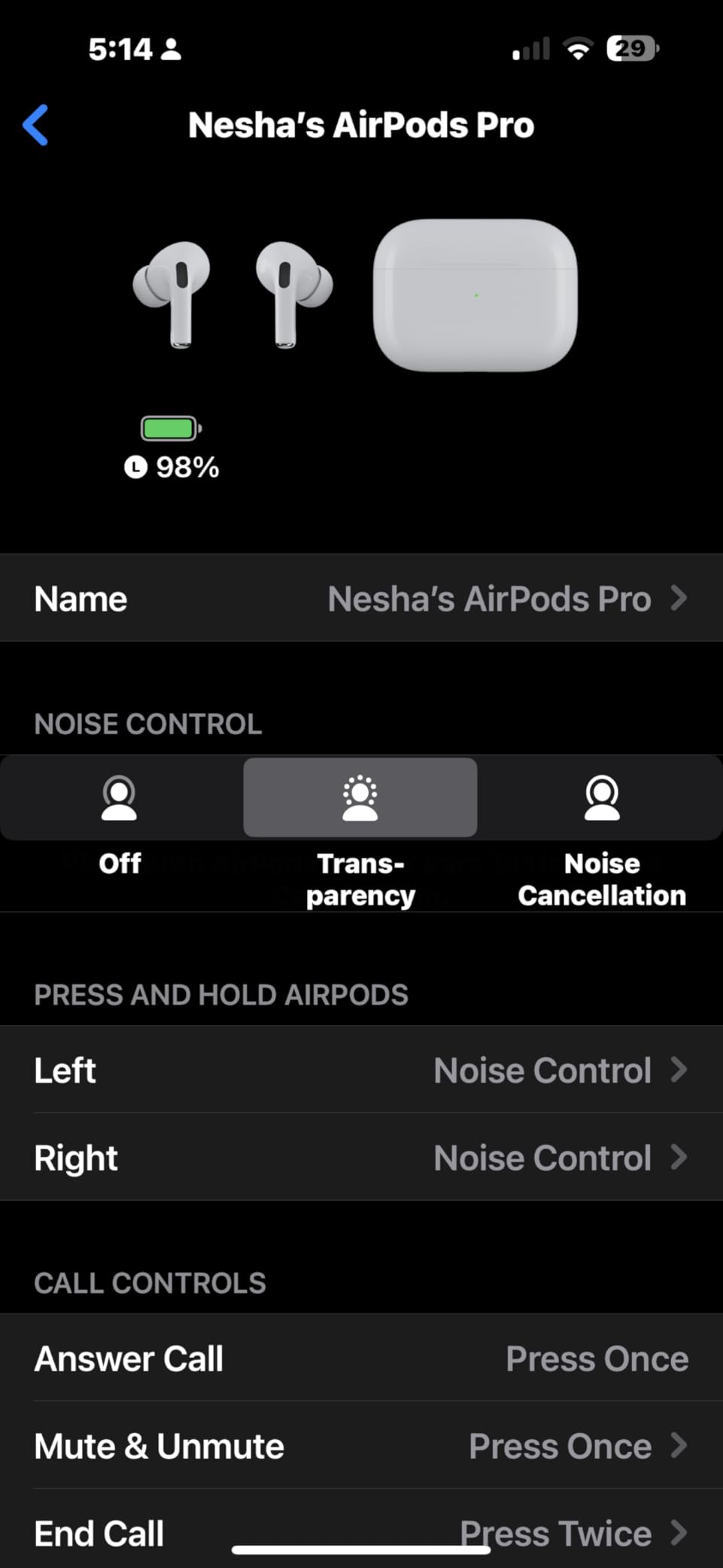 Apple AirPods Pro Wireless Earbuds with MagSafe Charging Case (Renewed) customer photo 2