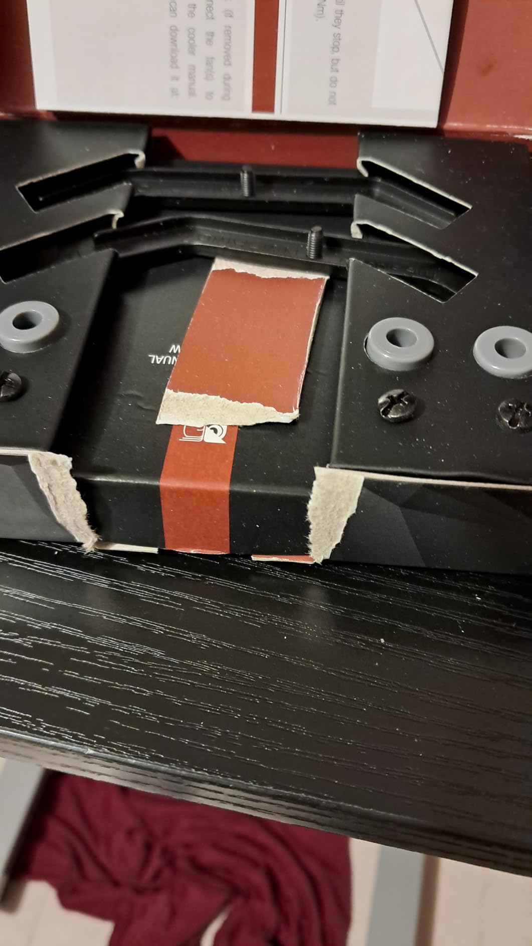Noctua NM-AM5/4-MP78 chromax.Black,SecuFirm2 Mounting-Kit for AMD AM5 & AM4 (Black) customer photo 2