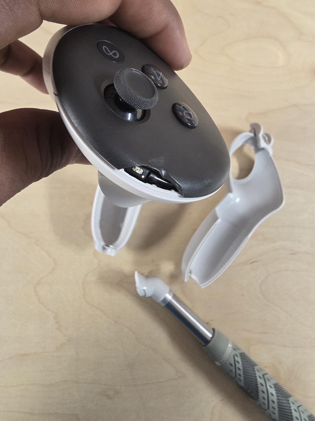 VR Golf Attachment Club for Oculus Quest 2 Accessories Golf+ (Quest 2, Right Controller) customer photo 2