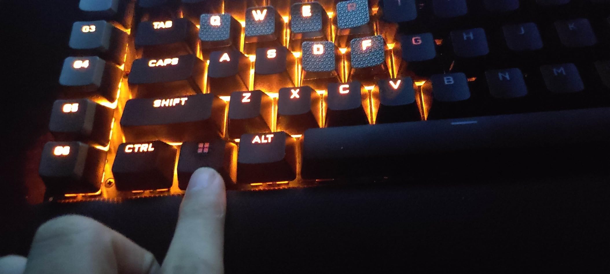 Corsair K100 AIR Wireless RGB Mechanical Gaming Keyboard - Ultra-Thin, Sub-1ms Slipstream, Low-Latency Bluetooth, Cherry MX Ultra Low Profile Keyswitches customer photo 1