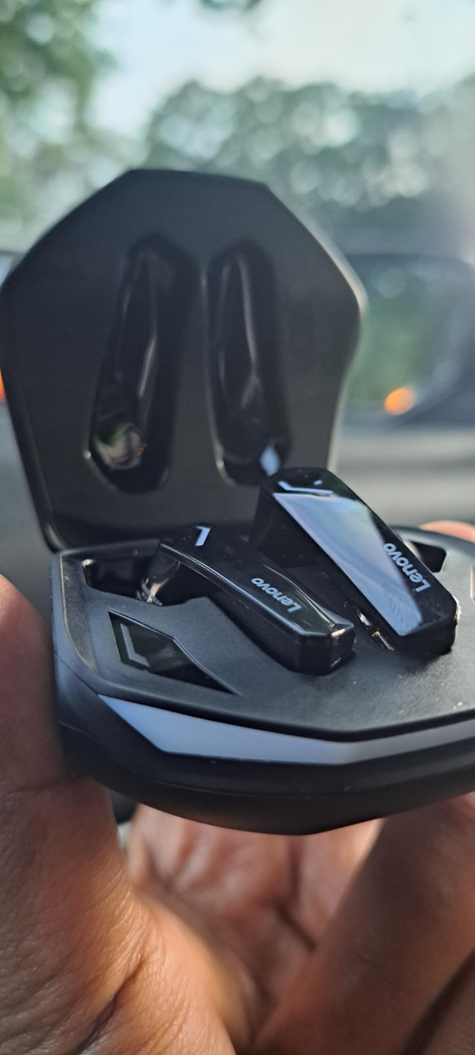 Lenovo GM2 Pro Bluetooth 5.3 Earphone Wireless Earbuds Low Latency Headphones HD Call Dual Mode Gaming Headset with Mic (Black) customer photo 1
