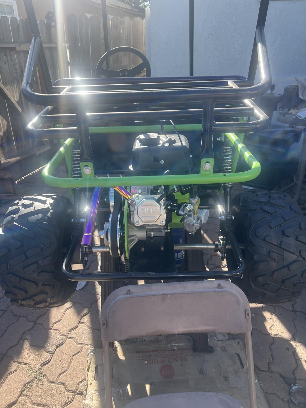 Seat Slider Kit with Hardware - Fits Go Kart, Go Cart, Bucket Seats - Universal customer photo 1