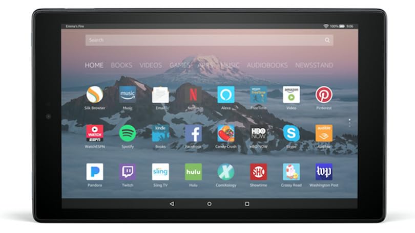 Like-New Amazon Fire HD 10 tablet (newest model) built for relaxation, 10.1 inch vibrant Full HD screen, octa-core processor, 3 GB RAM, 64 GB, Black customer photo 1