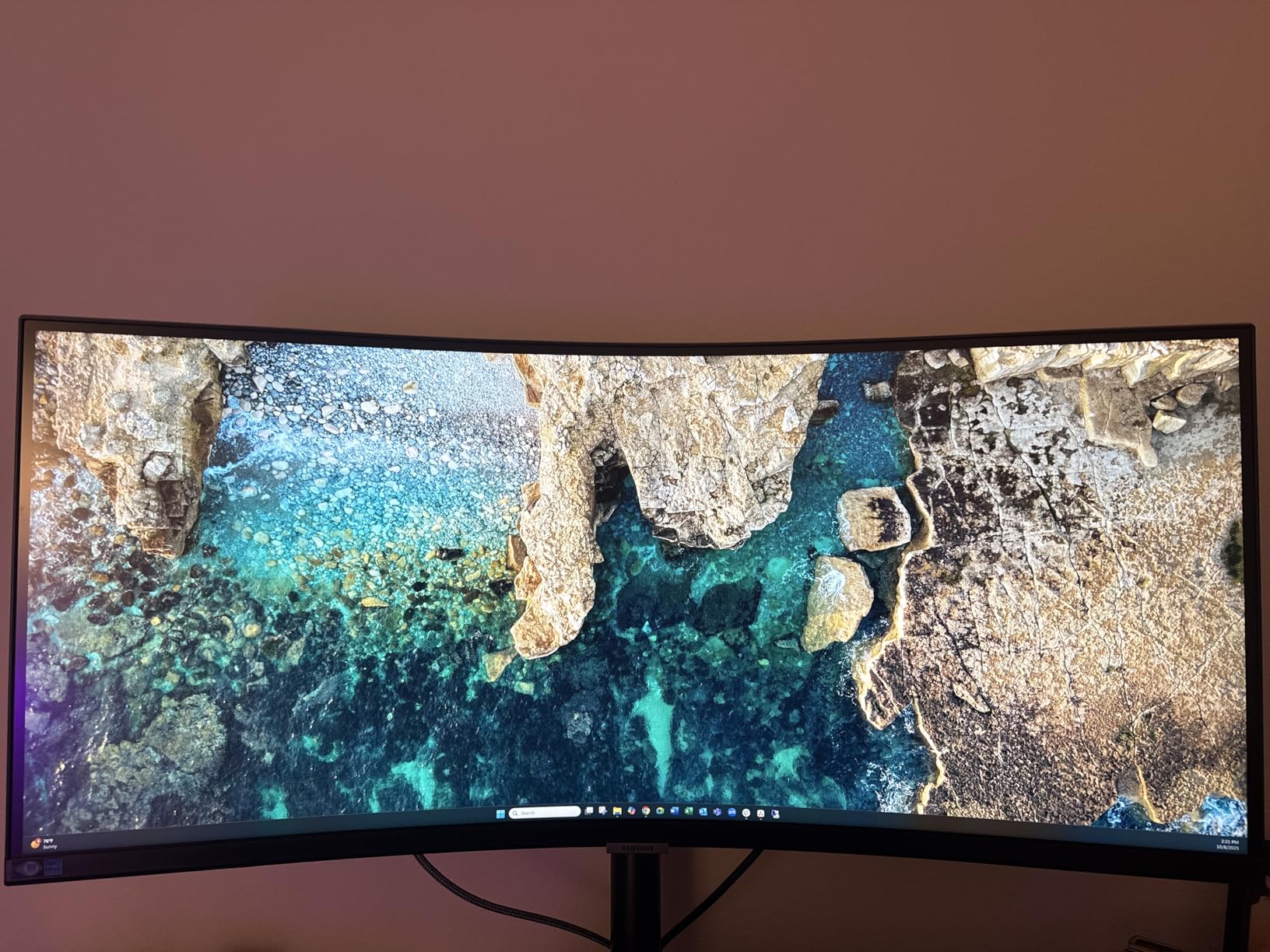 SAMSUNG Viewfinity S65UA Series 34-Inch Ultrawide QHD Curved Monitor, 100Hz, USB-C, HDR10, Height Adjustable Stand customer photo 2
