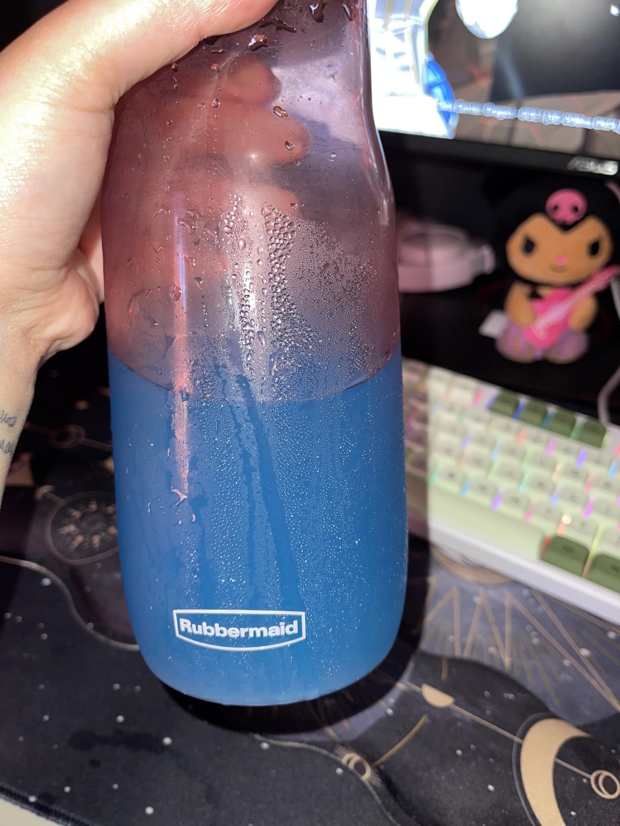 G Fuel Nuka Cola 2.0 Energy Powder, Sugar Free, Clean Caffeine Focus Supplement, Water Mix, Tropical Citrus Berry Flavor, Focus Amino, Vitamin + Antioxidants Blend - 9.6 oz (40 Servings) customer photo 2