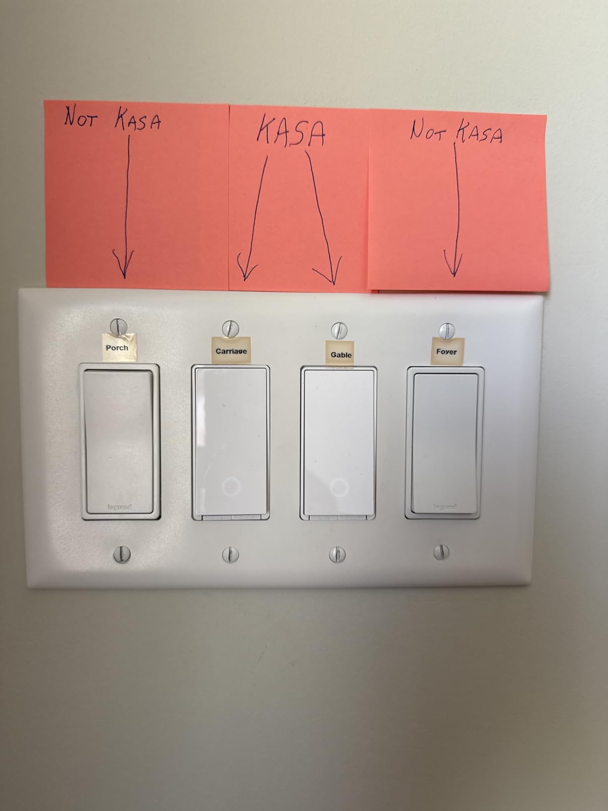Kasa Apple HomeKit Smart Light Switch KS200, Single Pole, Neutral Wire Required, 2.4GHz Wi-Fi Light Switch Works with Siri, Alexa and Google Home, UL Certified, No Hub Required, White customer photo 2