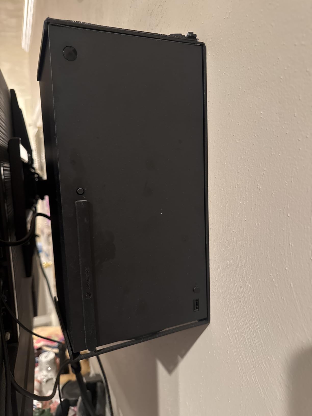 HIDEit Mounts for Xbox Series X - Xbox Series X Wall Mount, Steel Mount for No Sag customer photo 1