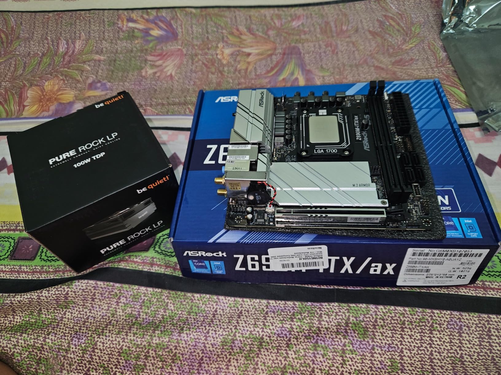 be quiet! Pure Rock Low Profile 100W TDP CPU Cooler | Intel 1700 1200 1150 1151 1155 | AMD -AM5 AM4 | BK034 customer photo 2