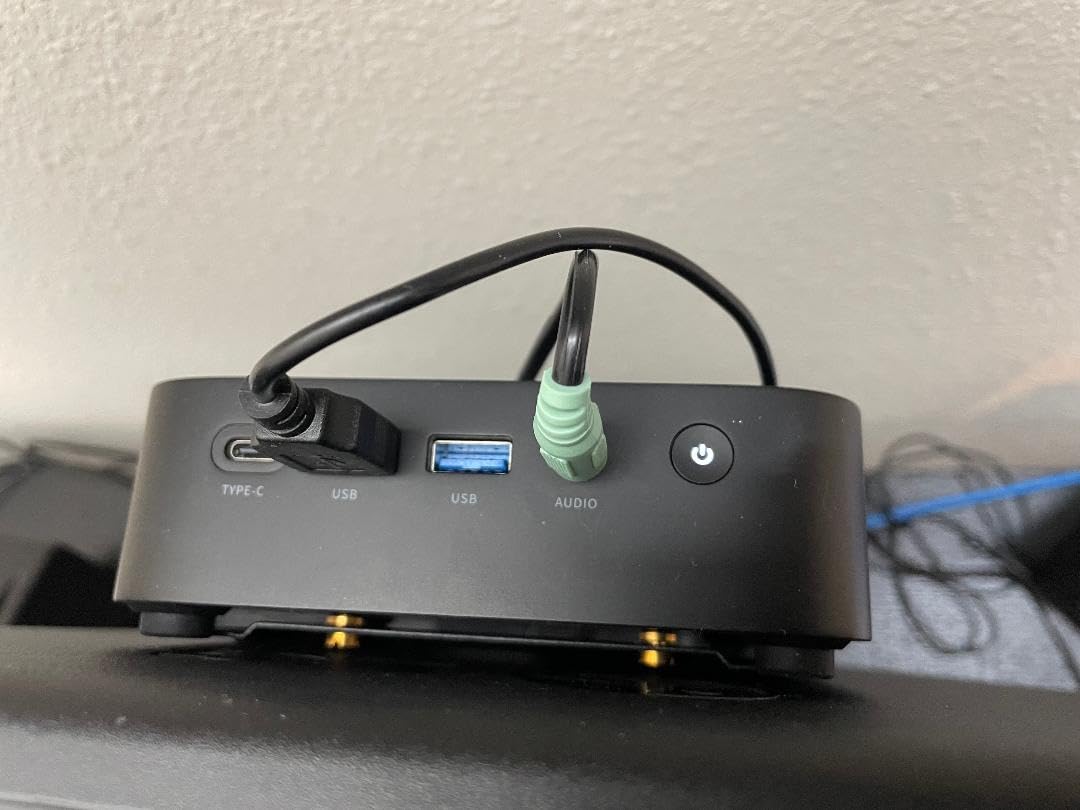 ACEMAGICIAN Kron Mini K1 Mini PC, Ryzen 7 7735HS(Upgraded 5825U/7430U), 24GB LPDDR5 512GB SSD Mini Computers(up to 4.75Ghz), Light Gaming Desktop 4K Triple Display Mini Desktop Bluetooth/WiFi6/Office customer photo 2