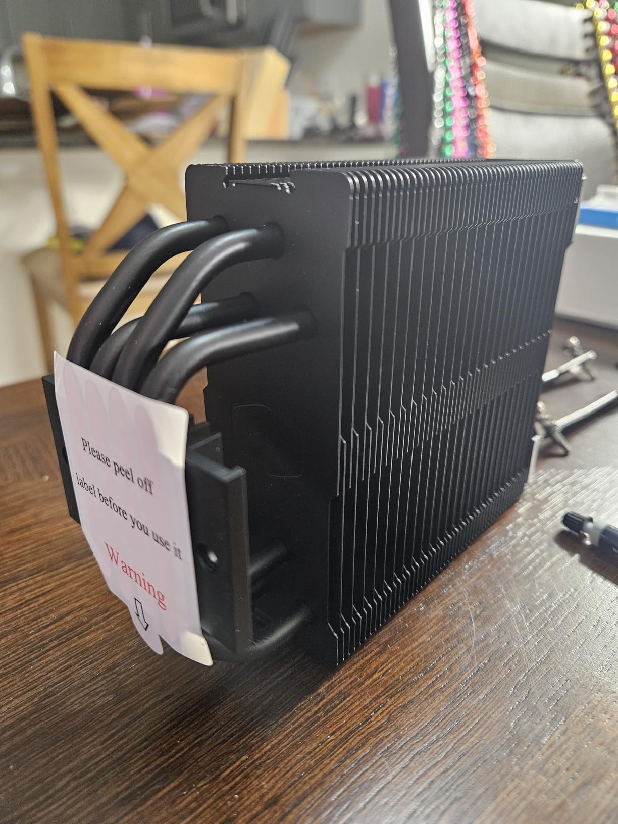 Cooler Master Hyper 212 Halo White CPU Air Cooler, 120 Halo² PWM Fan, Dual Loop ARGB, Aluminum Top Cover, 4 Copper Heat Pipes, 154mm Tall, AMD Ryzen AM5|AM4, Intel LGA 1851|1700|1200 Brackets customer photo 2