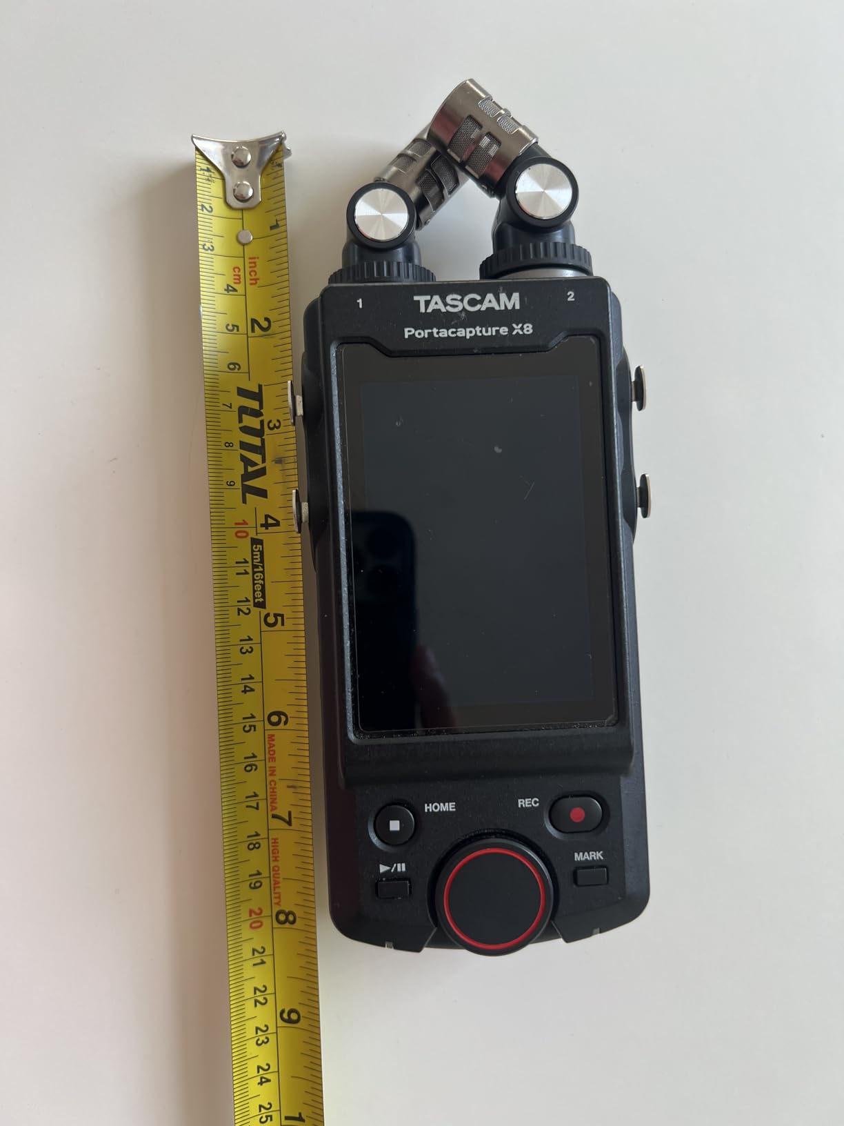 TASCAM Portacapture X6 32-bit Float Portable Audio Recorder, Field Recorder for Video, Music, Podcast, Voice, Podcasting customer photo 1