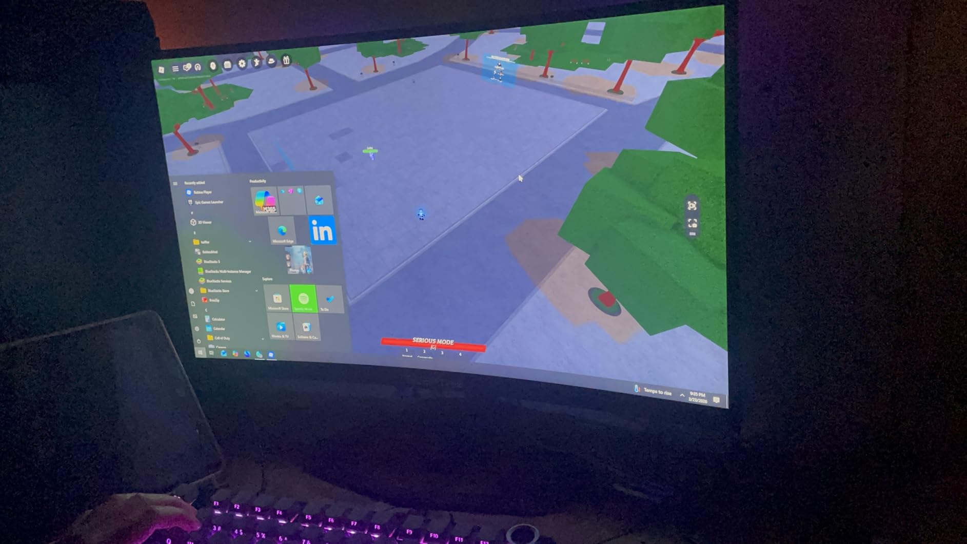 Sceptre New Curved 24.5-inch Gaming Monitor up to 240Hz 1080p R1500 1ms DisplayPort x2 HDMI x2 Blue Light Shift Build-in Speakers, Machine Black 2025 customer photo 1