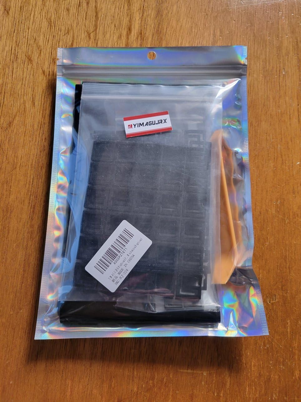 YIMAGUJRX RUNJRX Keyboard Poron Switch Pads, LE-32 Poron Sound Dampening Foam,Eva Keyboard PCB Modular Foam for Mechanical Gaming Keyboard customer photo 1