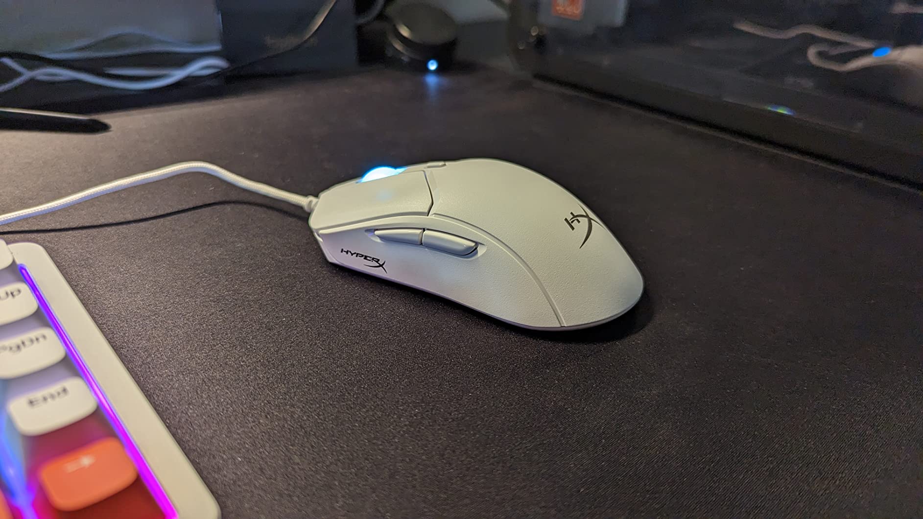 HyperX Pulsefire Haste 2 Wired Gaming Mouse- Ultra Lightweight, 53g, 8000Hz Polling Rate, Precision Sensor, Hyperflex 2 Cable, Plug and Play - Black customer photo 1