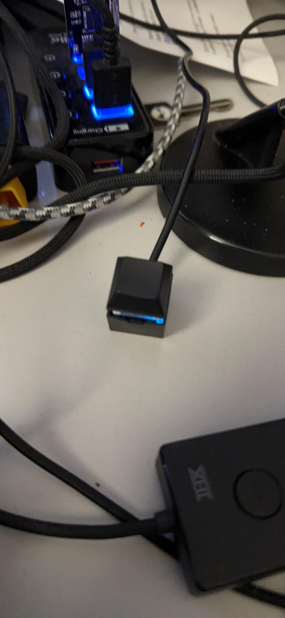 Desktop Computer PC Mechanical Power Switch: LED Power On/Off Button Extension for Motherboard Boot customer photo 1
