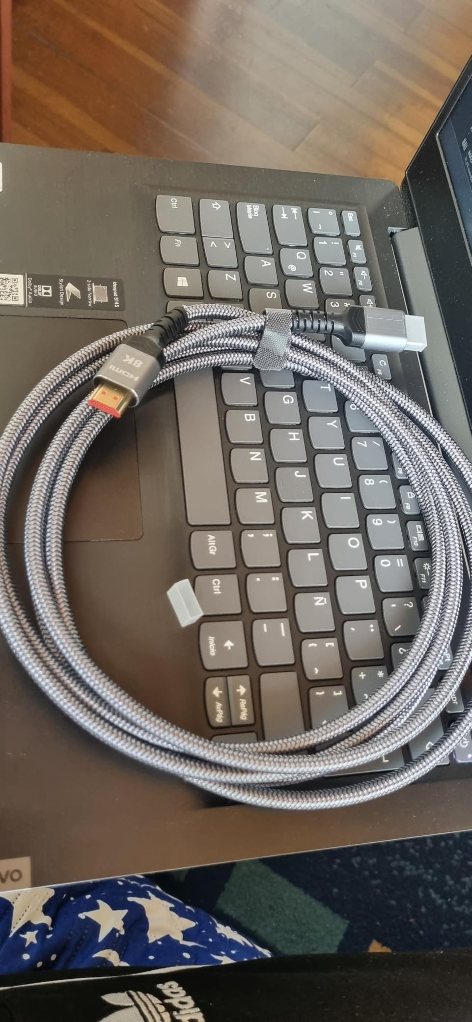 Highwings Long 8K HDMI Cable 25FT 48Gbps, 2.1 High Speed Gaming Cord 4K@120Hz 8K@60Hz RTX 3090 eARC 3D Compatible for PS5, UHD TV and Blu-ray Player customer photo 2
