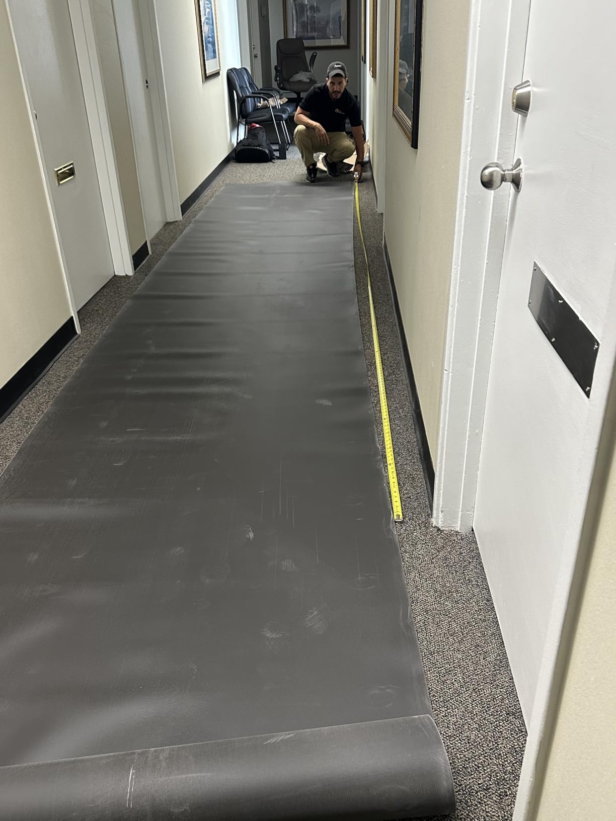 Acoustimac DBlock Mass Loaded Vinyl .5lb - 4'x25' 100 Sq. Ft. Soundproofing Barrier for Walls, Floors or Ceilings customer photo 1