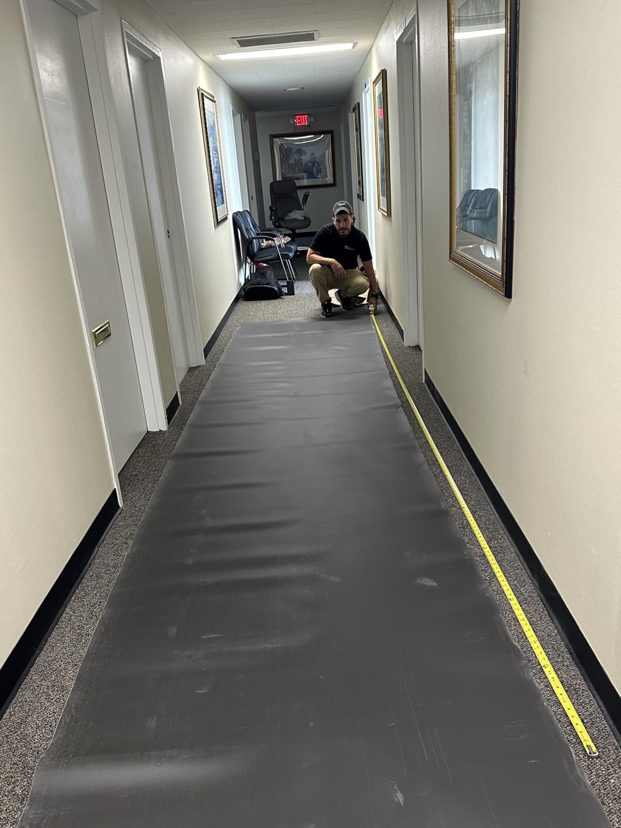 Acoustimac DBlock Mass Loaded Vinyl .5lb - 4'x25' 100 Sq. Ft. Soundproofing Barrier for Walls, Floors or Ceilings customer photo 2