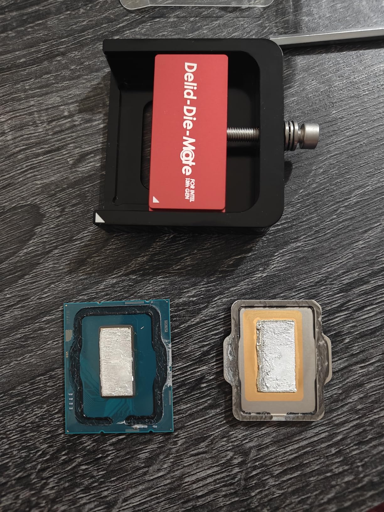 Thermal Grizzly Delid-Die-Mate - Intel 13th Gen CPU Delid Tool - CPU Heatspreader Removing Tool - Made in Germany customer photo 2