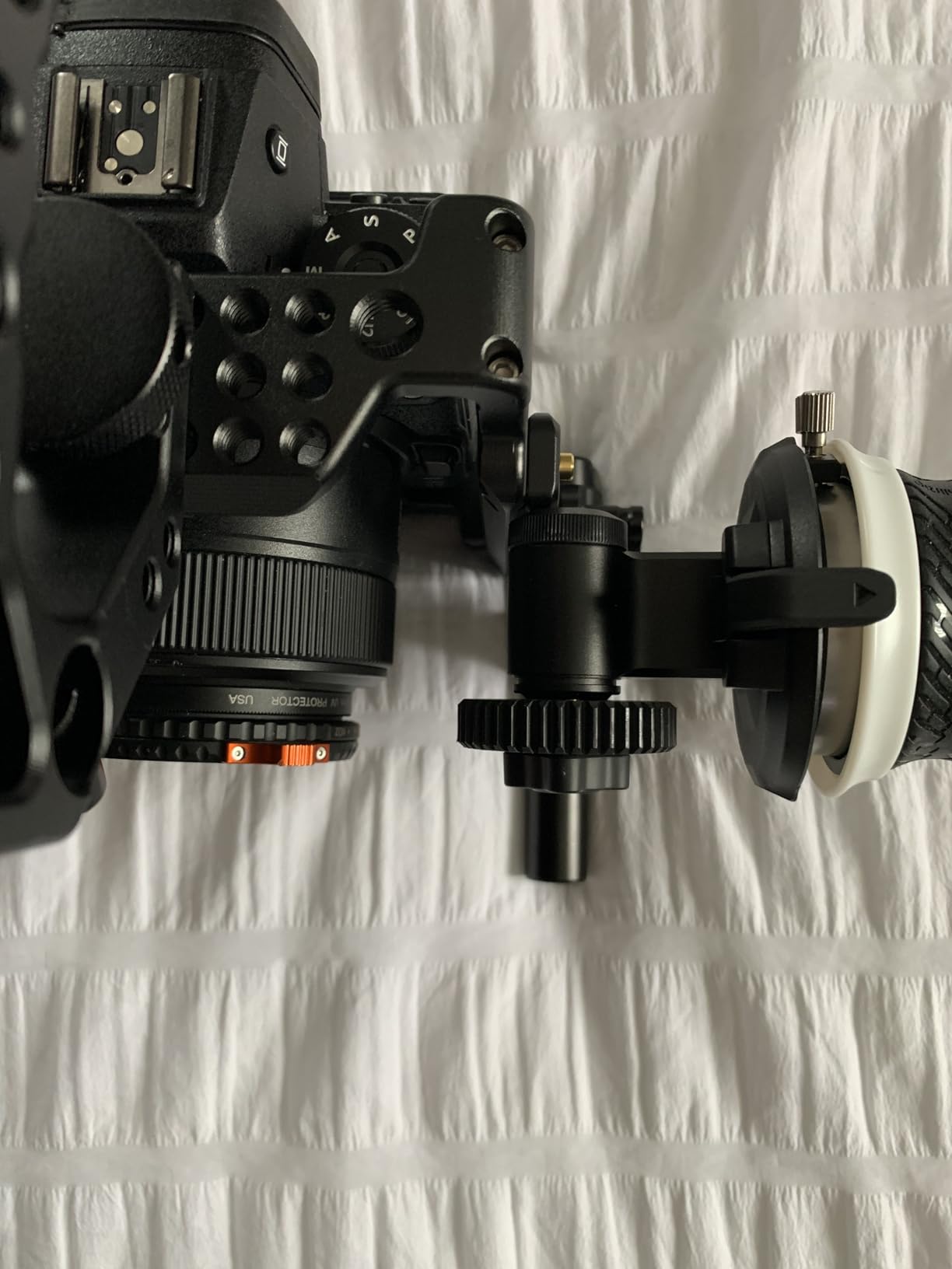 SmallRig F60 Modular Follow Focus with A/B Stops, Allows Wide-Range (0.6kgf-1.8kgf) Stepless Damping Adjustment, with 15mm Rod Clamp and Snap-on Gear Ring Belt for DLSRs and Mirrorless Camera customer photo 2