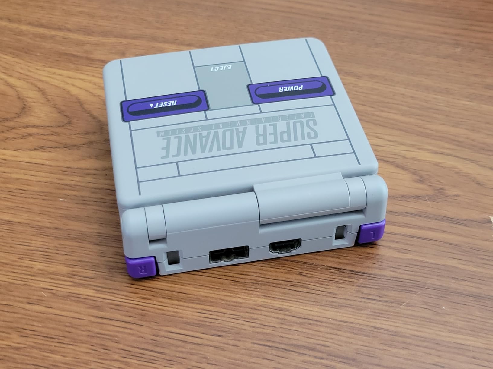 IPS Ready Upgraded eXtremeRate Classic NES Style Custom Replacement Housing Shell for Gameboy Advance SP GBA SP - Compatible with Both IPS & Standard LCD - Console & Screen NOT Included customer photo 1