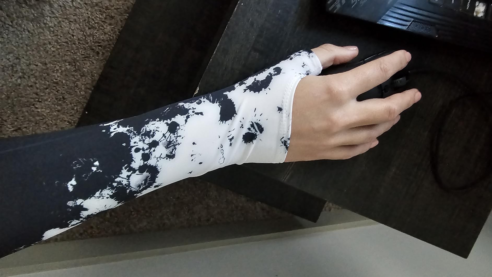 Gaming Arm Sleeve PC Sport compression esports gamer sleeve customer photo 2