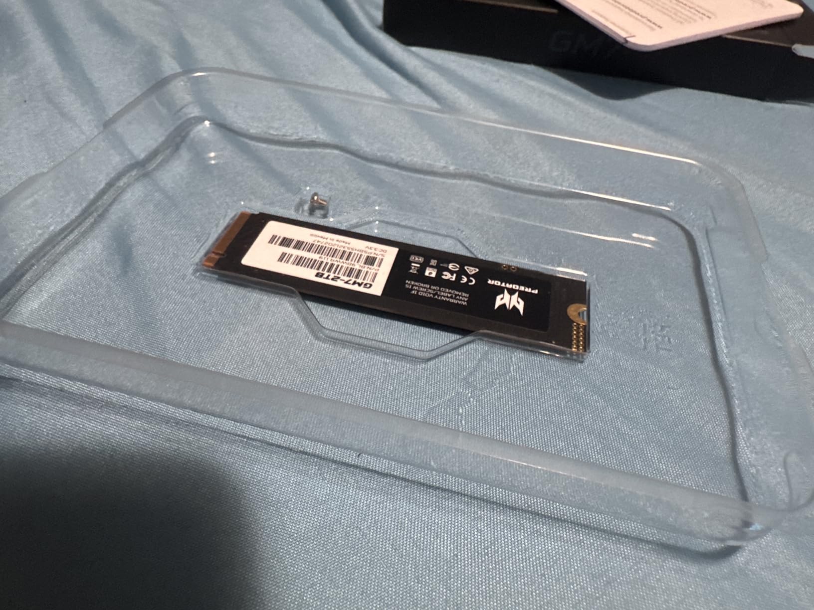 Predator GM7 1TB SSD: M.2 2280 PCIe Gen 4 x4 NVMe 2.0, Read Speed Up to 7400 MB/s, Internal PC Solid State Drive for Laptop, Desktop and PS5 - BL.9BWWR.118 customer photo 1