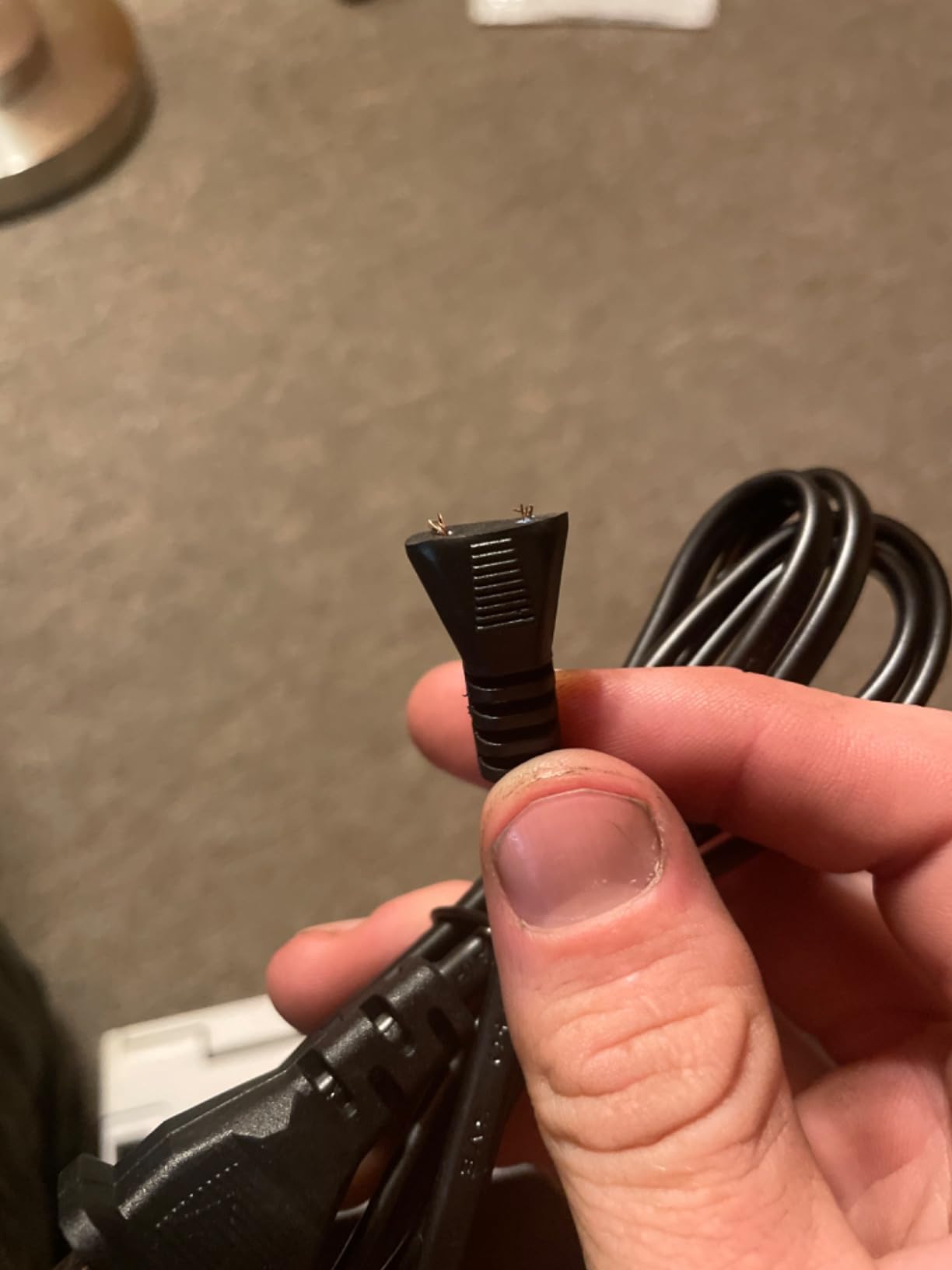 Power Cord and AV Cable for Dreamcast, 2 Prong Power Supply & Audio Video RCA AV Cable Compatible with Sega Dreamcast DC Console customer photo 1