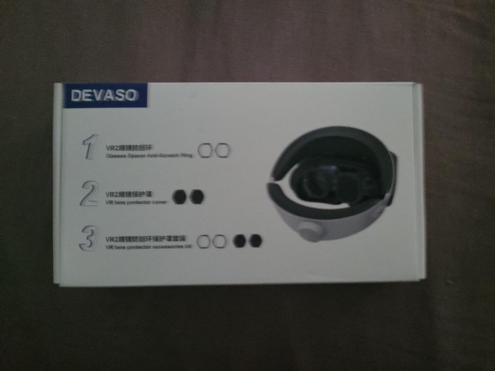 DEVASO Lens Protector Cover Kit for PSVR2, Protector Accessories Compatible with Playstation VR2, Glasses Spacer Anti-Scratch Ring with Blue Light Blocking Glasses for PS VR2, Anti-Scratch & Easy to Install customer photo 1