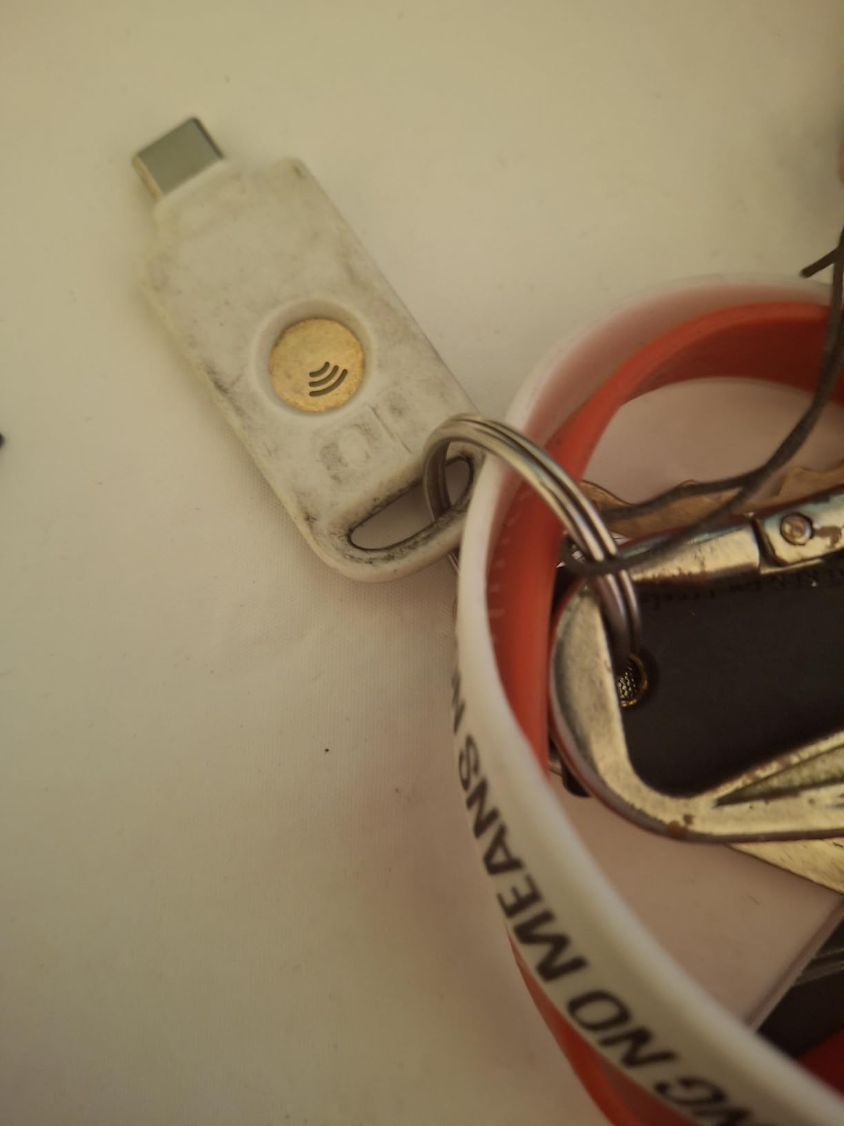 Identiv uTrust FIDO2 NFC Security Key USB-C (FIDO, FIDO2, U2F, WebAuthn) customer photo 1