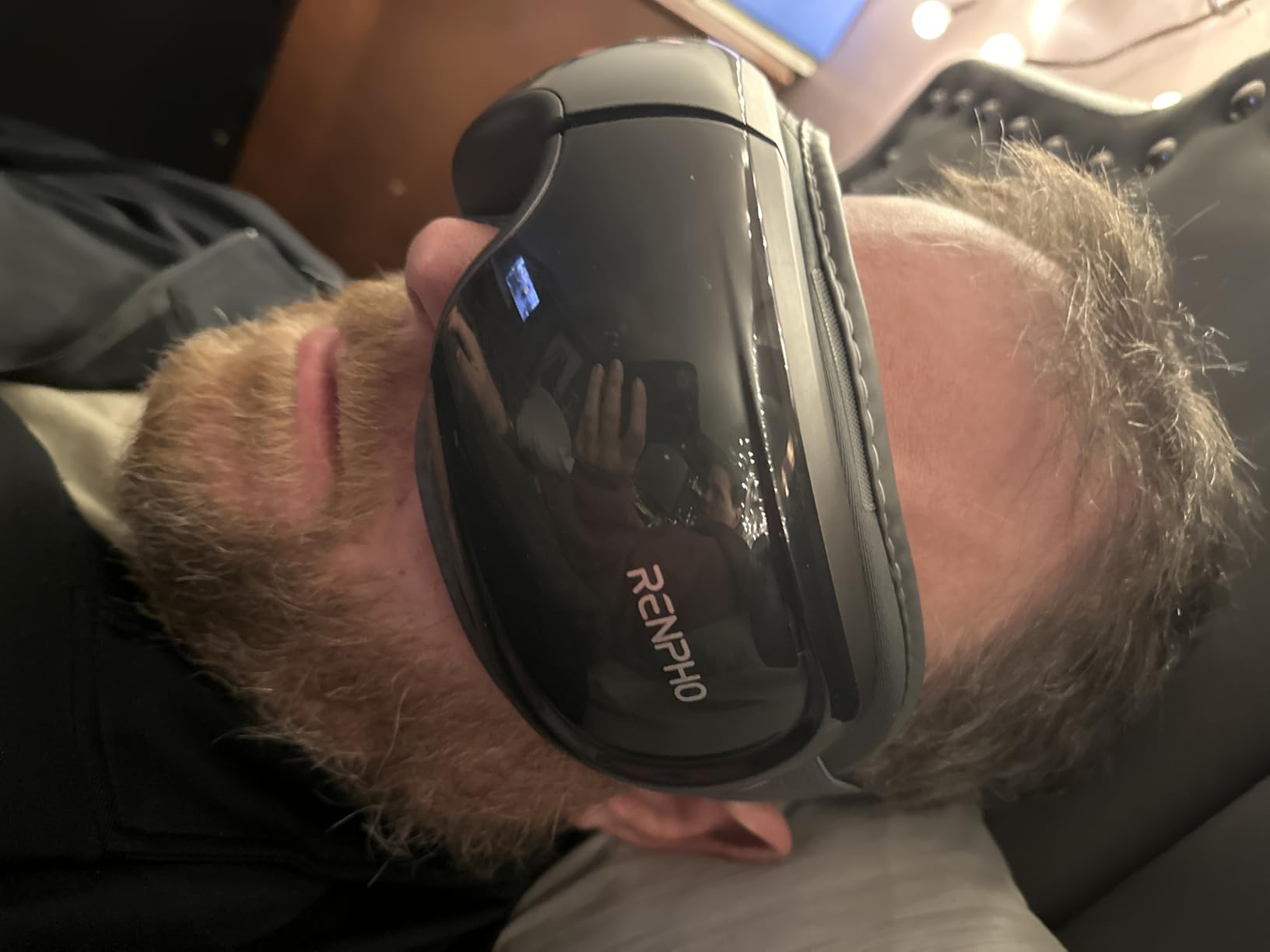 RENPHO Eyeris 3 Eye Massager with Heat and Cooling Voice Control, FSA Eligible HSA, Mothers Day Birthday Gifts for Women Men Him Her, Migraine Relief Eye Mask for Migraines, Eye Care Reduce Dry Eyes customer photo 2